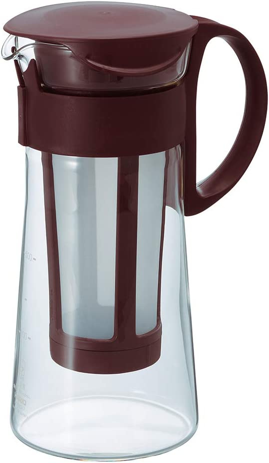 CAFETERA PARA COLD BREW MARRON 1L