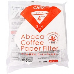 Filtro Cafec Abaca 2 - 4 tazas (100 unidades)