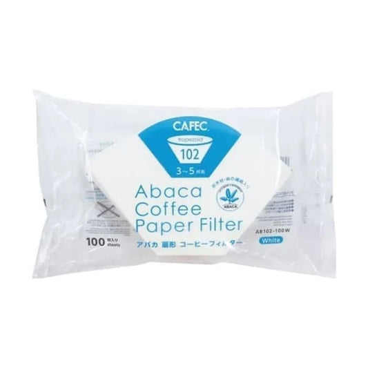 Filtro De Papel Cafec Abaca Trapezoidal  101, 102 y 103