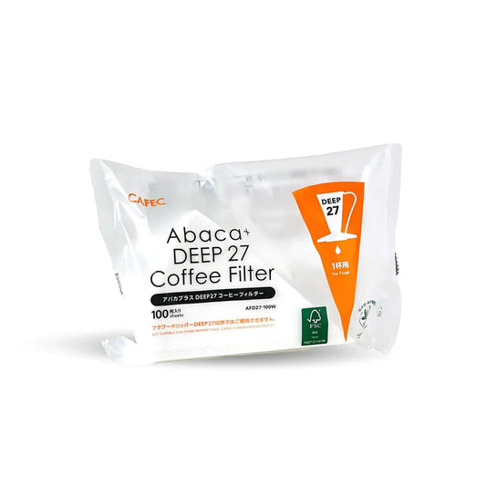 Filtro Cafec ABACA+ Deep 27 (100 unidades)