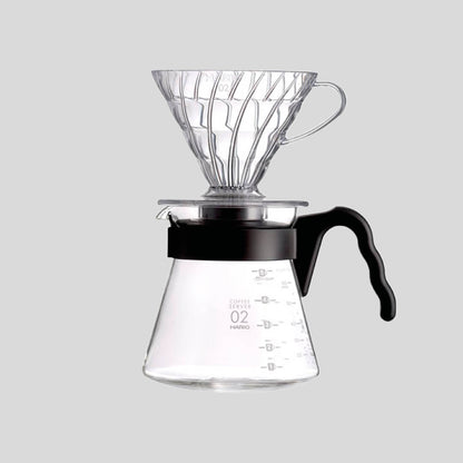 Kit hario v60 color negro