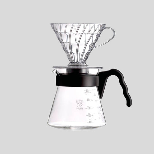Kit hario v60 color negro