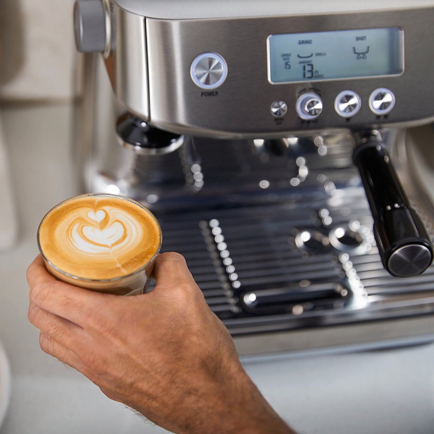 CAFETERA ESPRESSO MANUAL BARISTA PRO