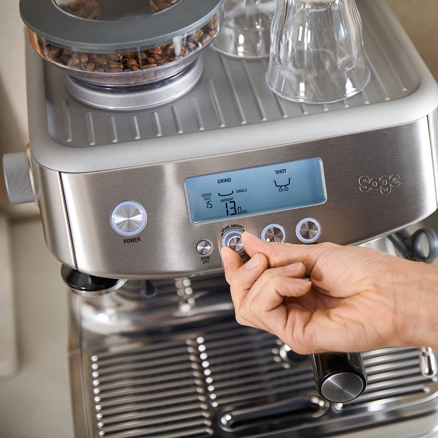 CAFETERA ESPRESSO MANUAL BARISTA PRO