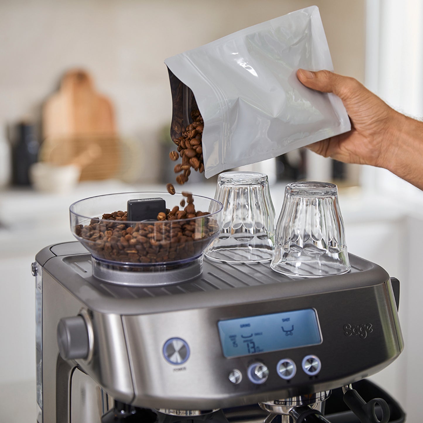 CAFETERA ESPRESSO MANUAL BARISTA PRO