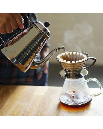 Kalita Dripper Wave 185 Metálico